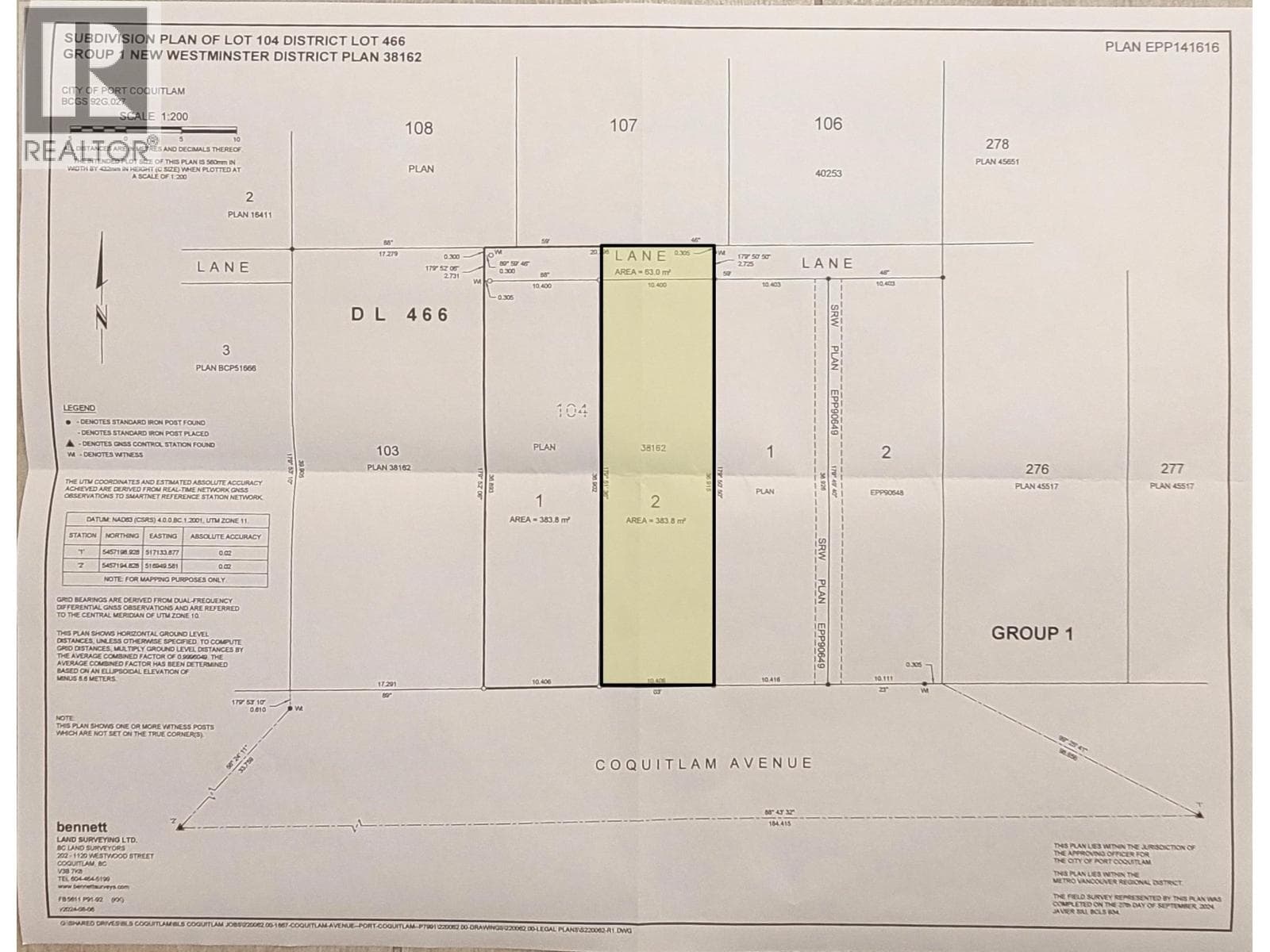 1861 COQUITLAM AVENUE